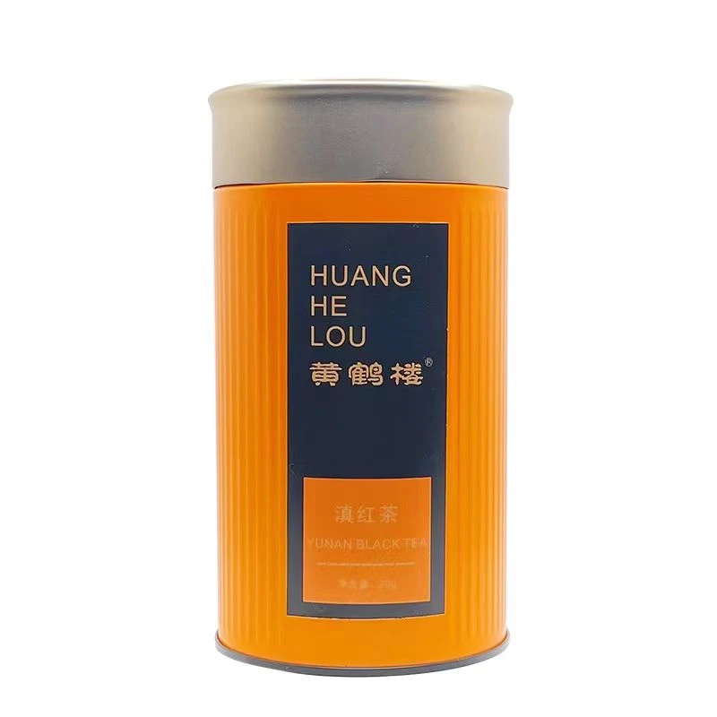 【江城百臻】老字号黄鹤楼滇红茶大叶功夫红茶滇红古树茶香红茶80g
