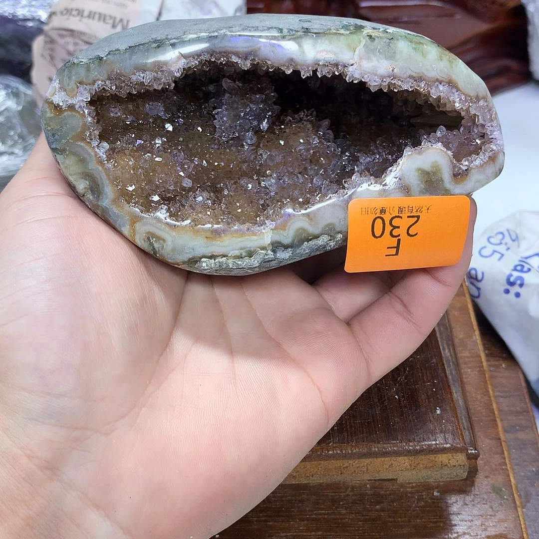 紫晶大型摆件(非配饰)未镶嵌