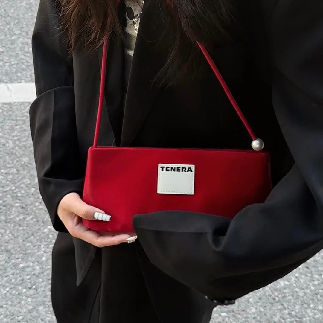 TENERA珍珠腋下包时尚百搭