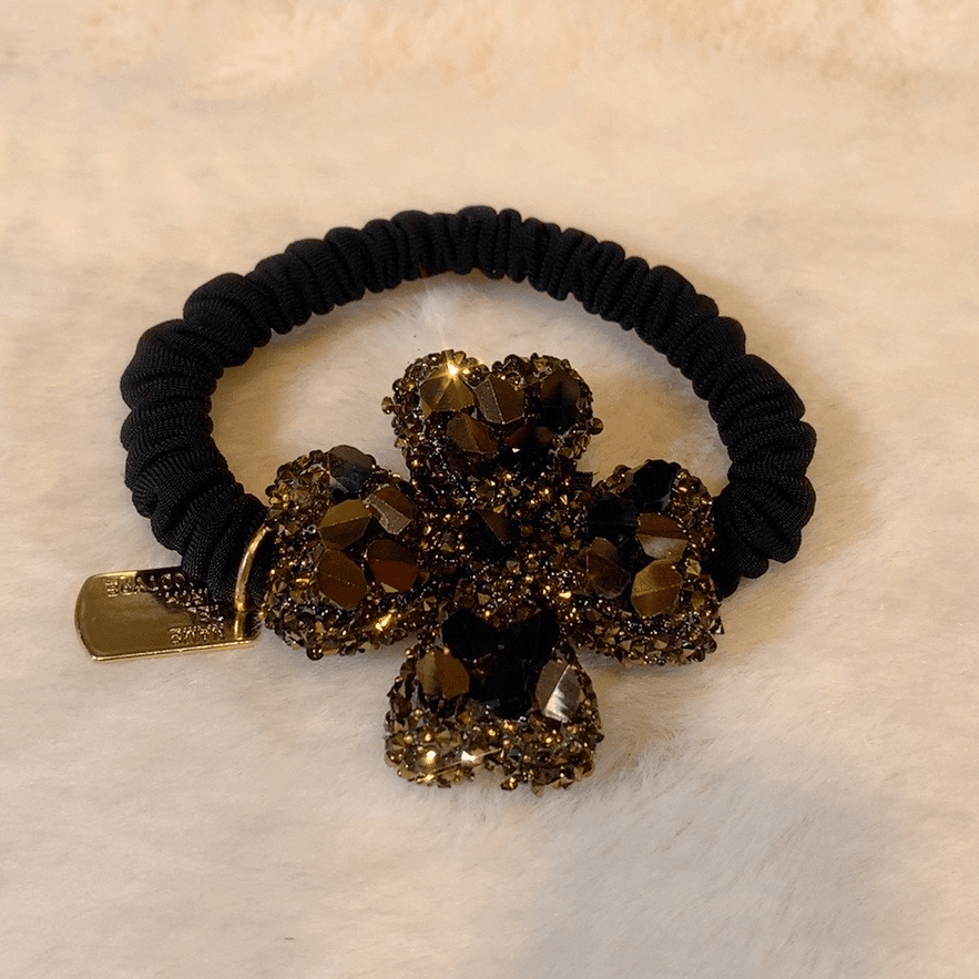 gobjnko 韩版四叶草头绳