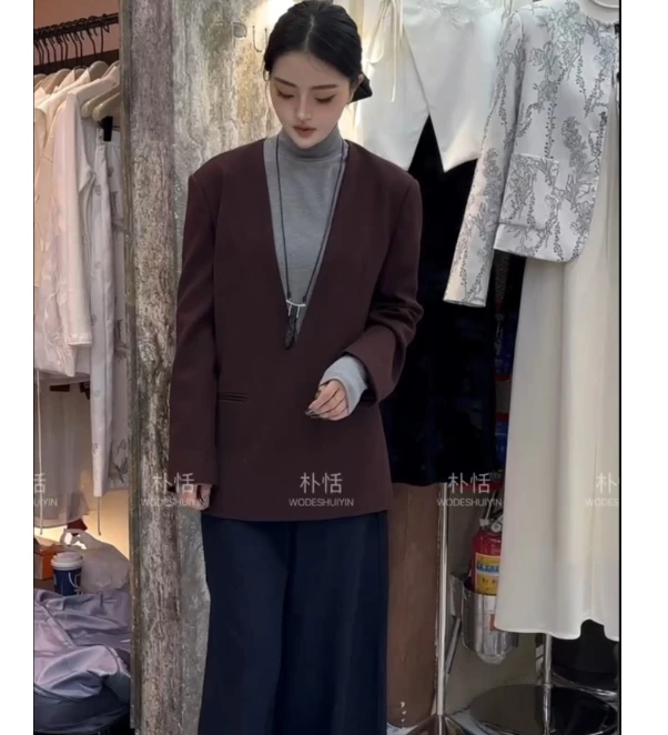 PU TIAN（125#库） 气质轻奢时尚商务外套 KC