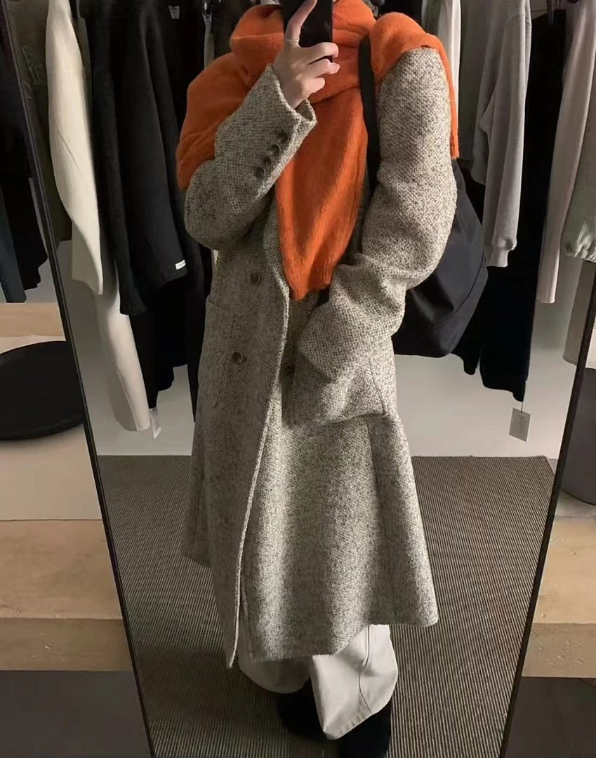 IU（2901 #库）韩版气质毛呢大衣 KC