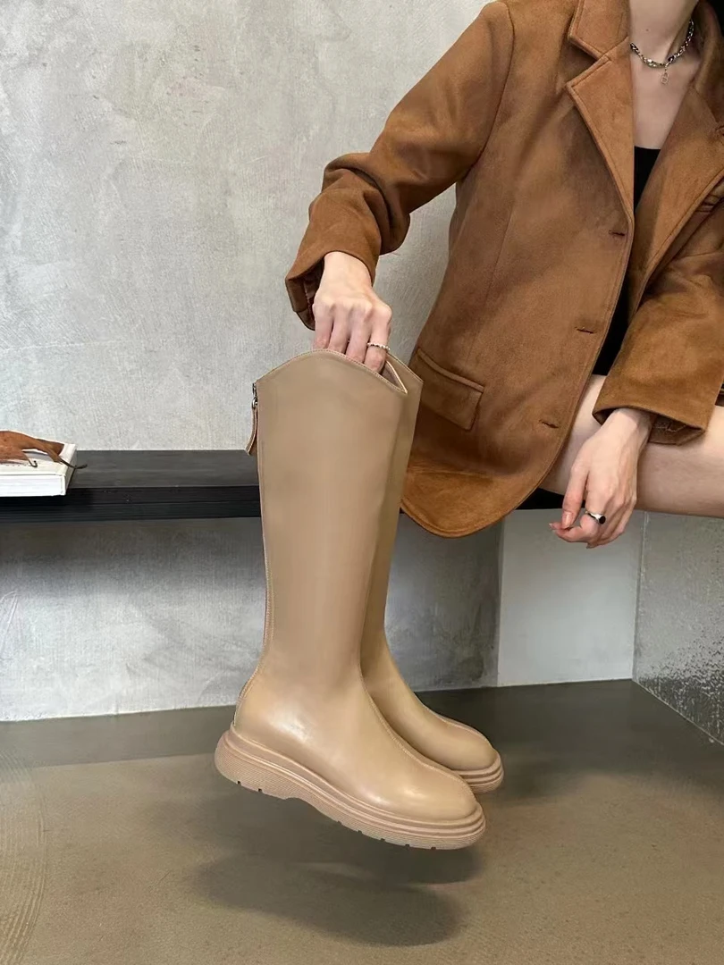 法莉雅（2585-10#） 韩版气质百搭靴子