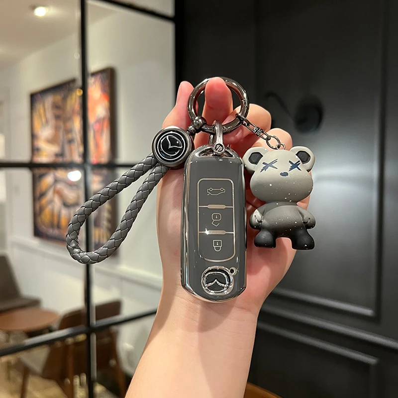 马自达cx4钥匙套cx5阿特兹马自达6男cx3睿翼cx8车cx30昂克赛拉扣