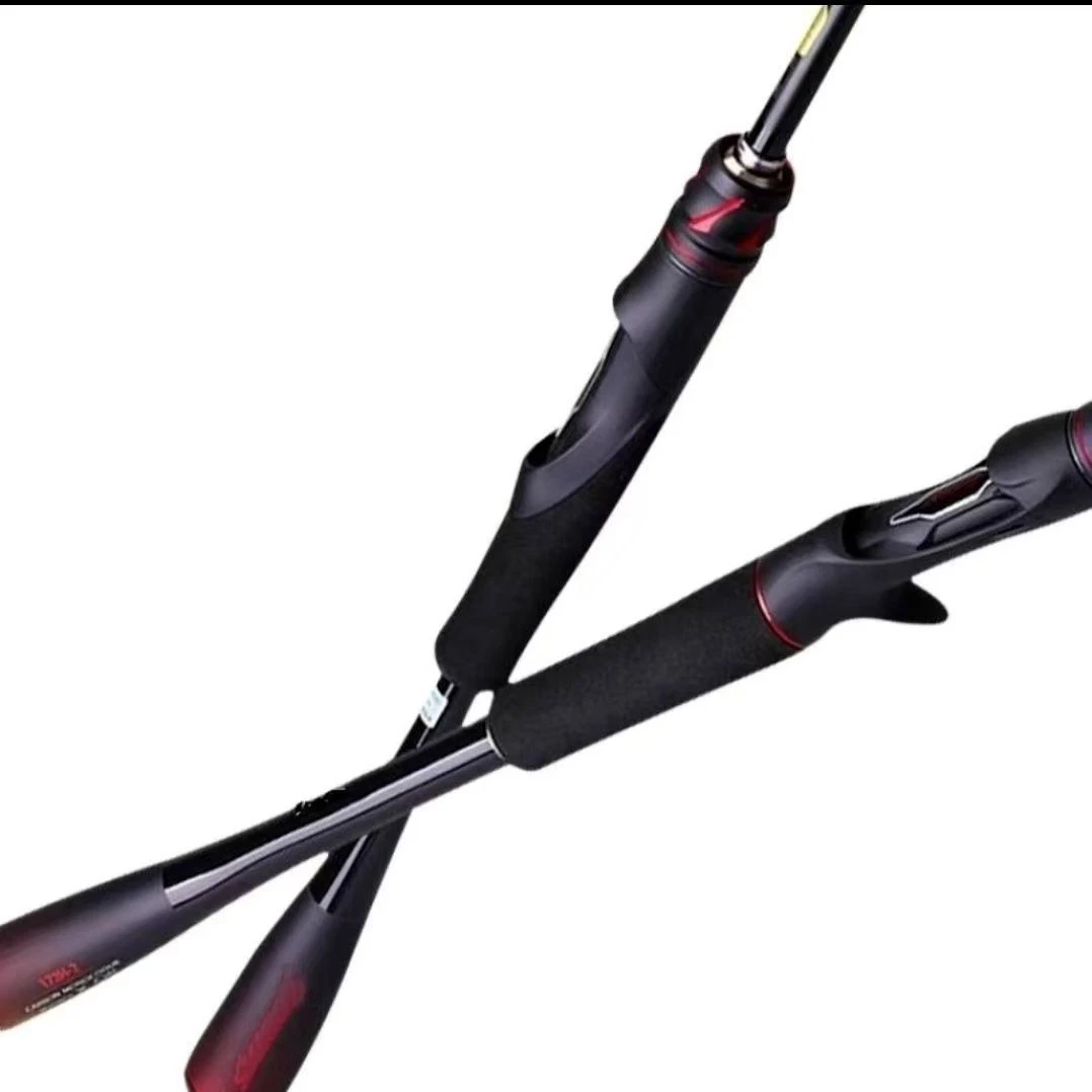 【路亚杆路滑竿】专业钓竿M硬度抛投直柄枪柄鱼竿翘嘴竿碳纤维