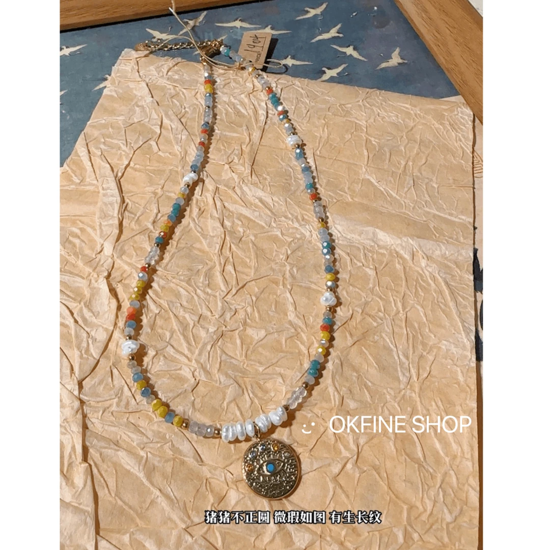 钛钢项链 1904  OKFINE高定饰品简约项链