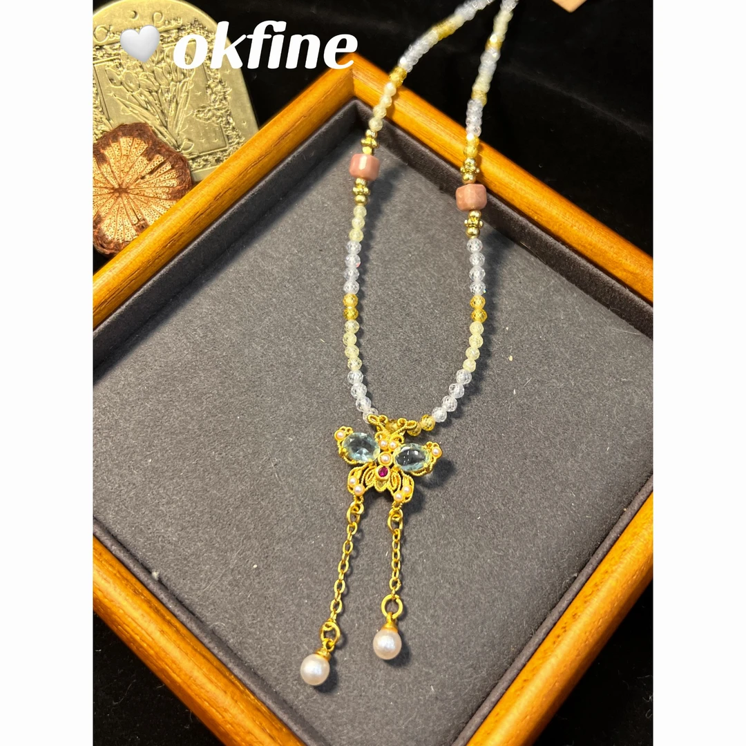 钛钢项链 2290 OKFINE高定饰品简约项链轻奢百搭