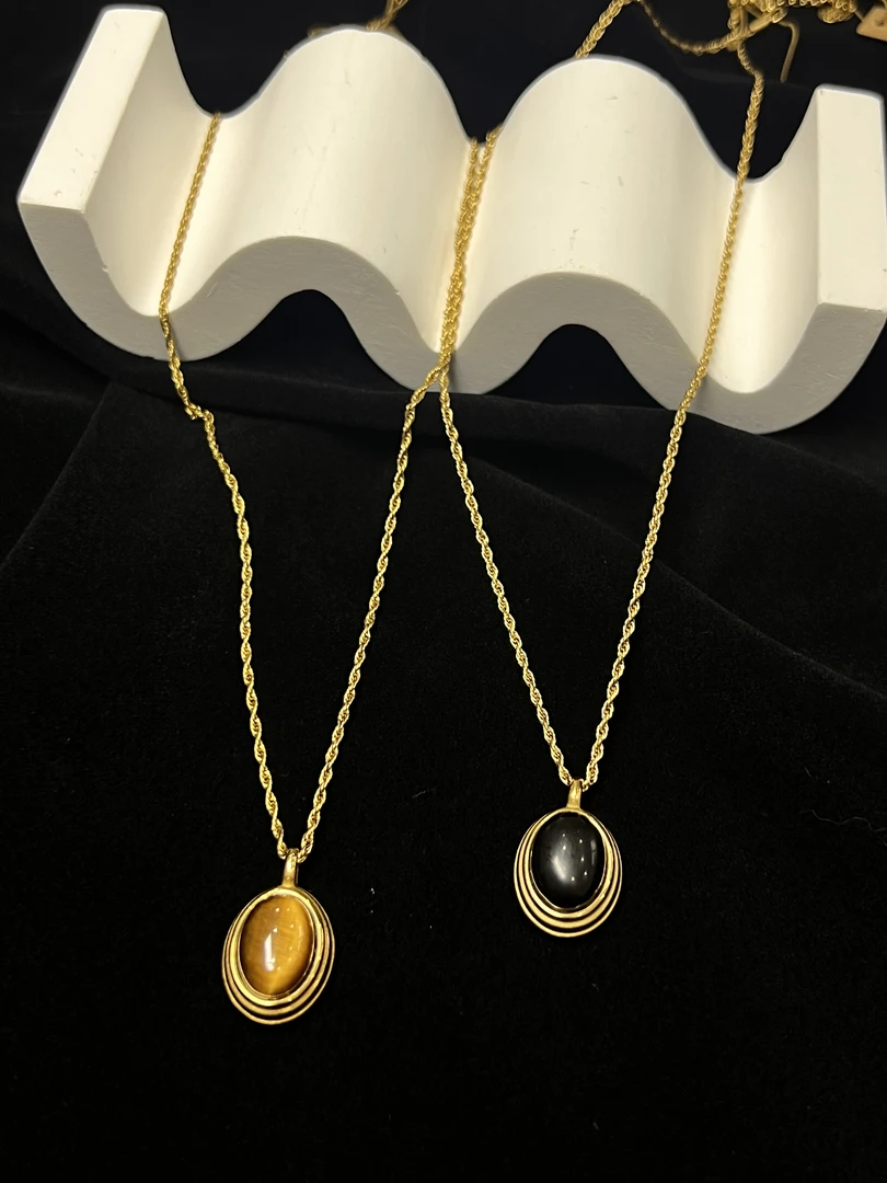 钛钢项链 2131/2128 OKFINE高定饰品简约项链时尚小众