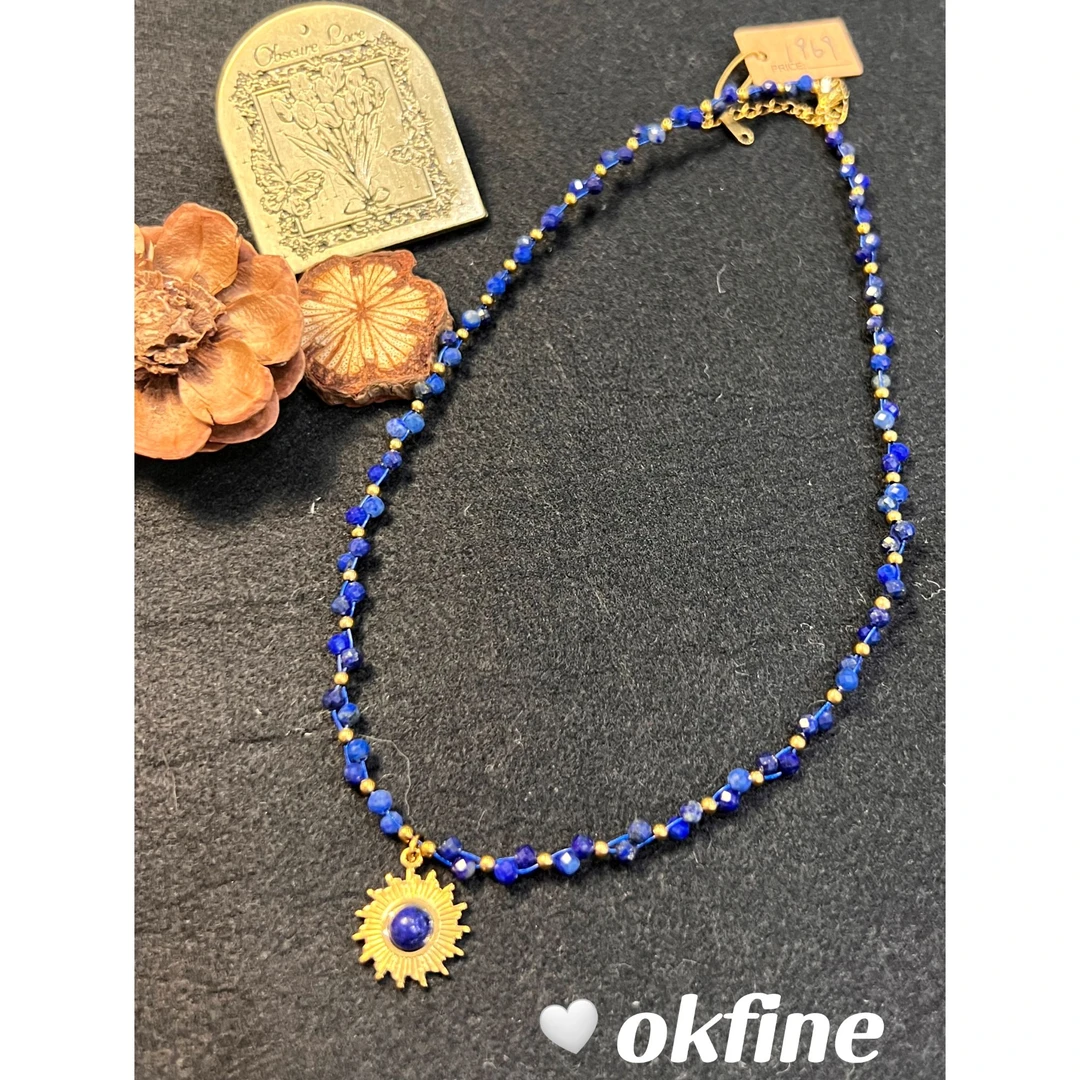 铜合金项链 1969 OKFINE高定饰品精致项链轻奢气质手工百搭法式