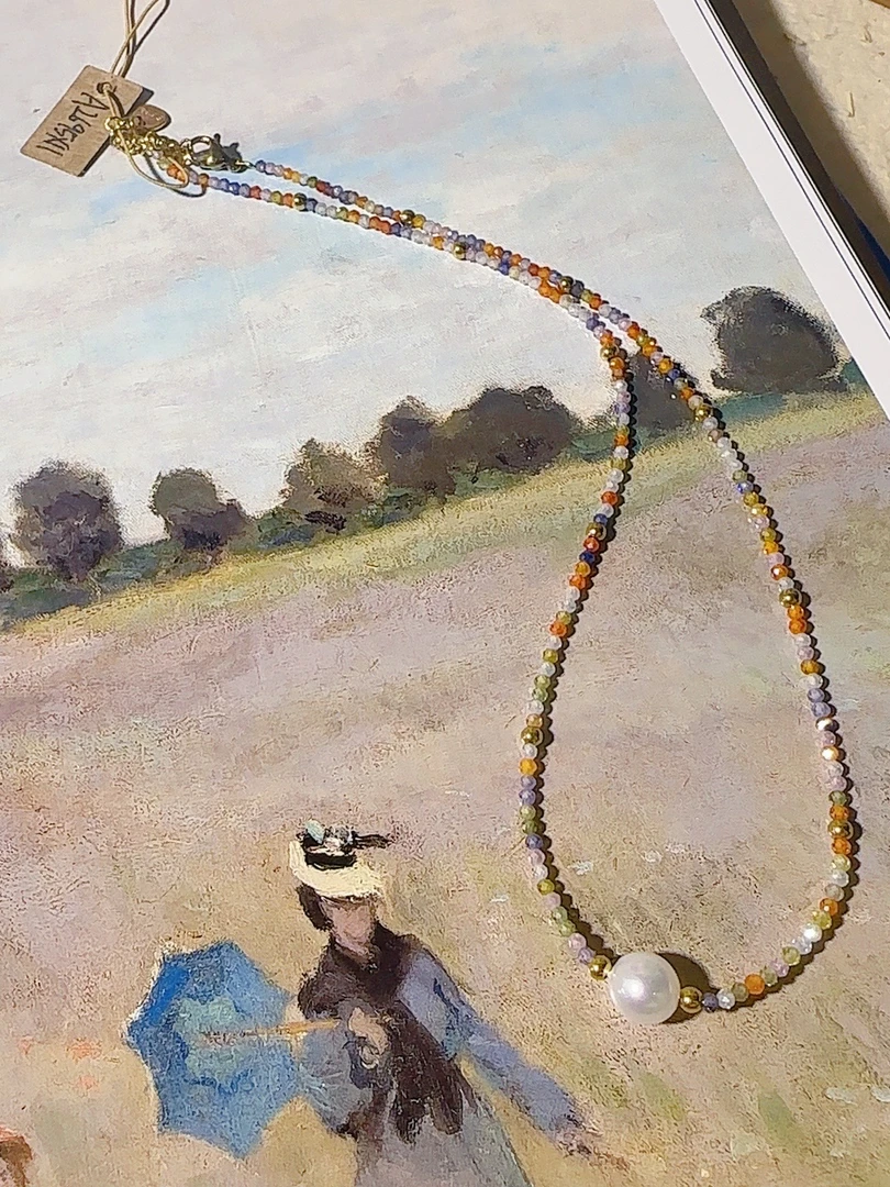 铜合金项链 1966  OKFINE高定饰品简约项链气质手工