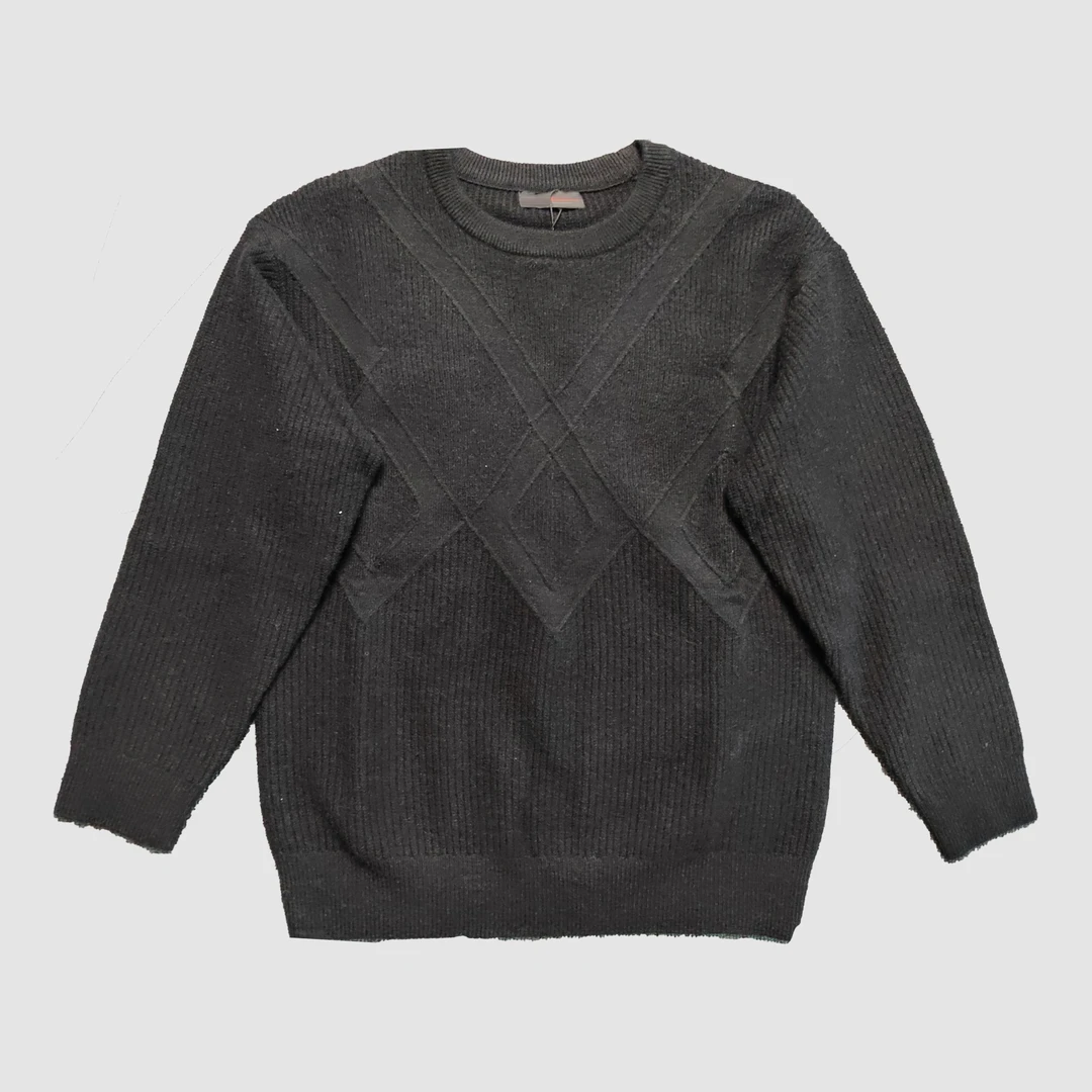 打底衫男士毛衣长袖针织衫休闲黑色圆领男款时尚百搭白色保暖秋冬