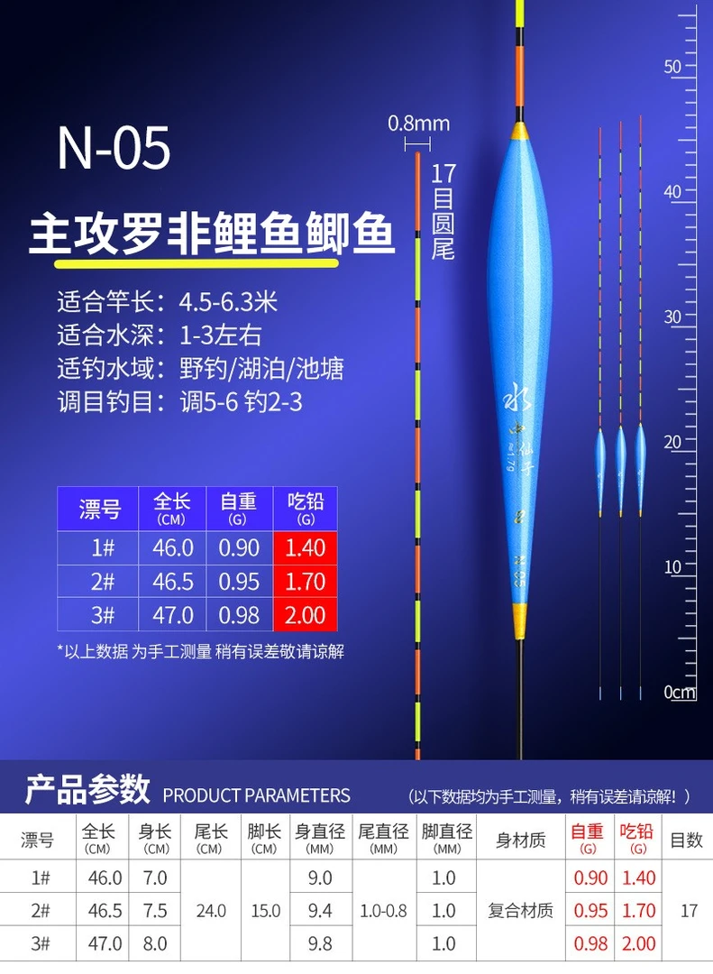 新款纳米浮漂一支(漂号随机)