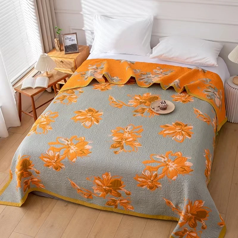 【金玉满堂】高端高定系列埃及长绒棉抗菌亲肤床盖舒适透气230*250