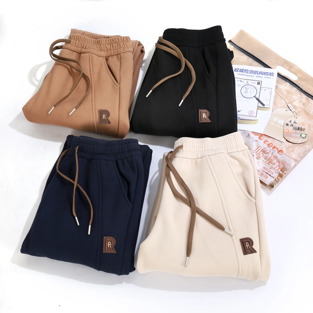 【新款首发】7A抗菌+绵羊毛+桑蚕丝新升级双螺旋纳米绒防风裤！C825