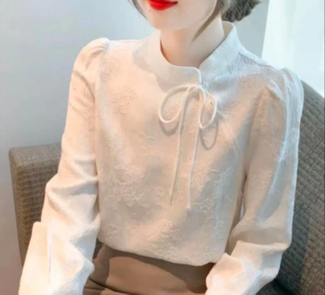 仓k-新中式国风立领衬衫-002