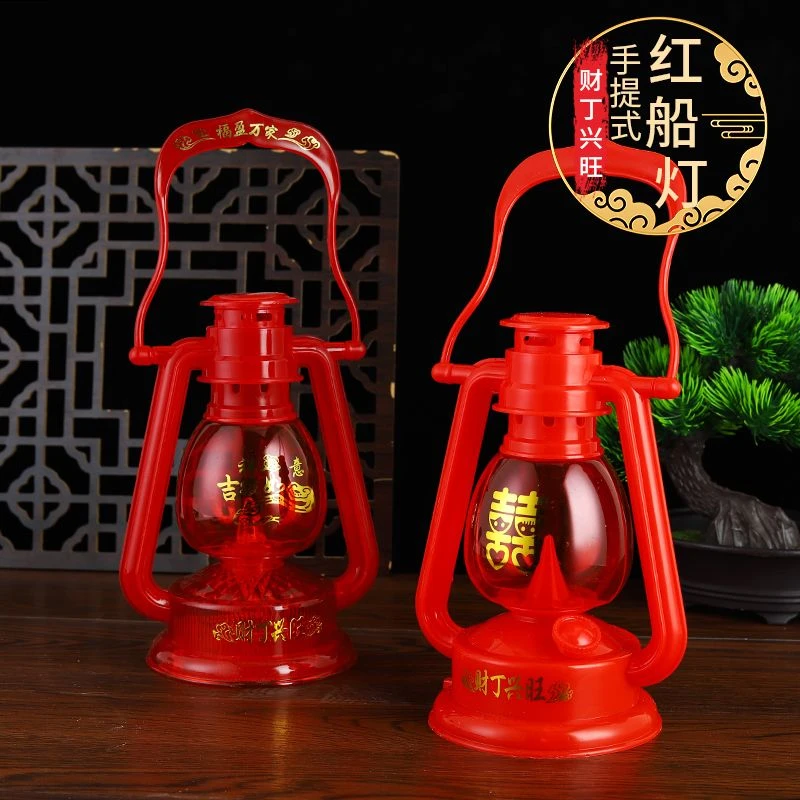 结婚龙凤灯子孙长明灯财丁兴旺台灯入宅马灯LED婚礼喜灯婚庆用品n