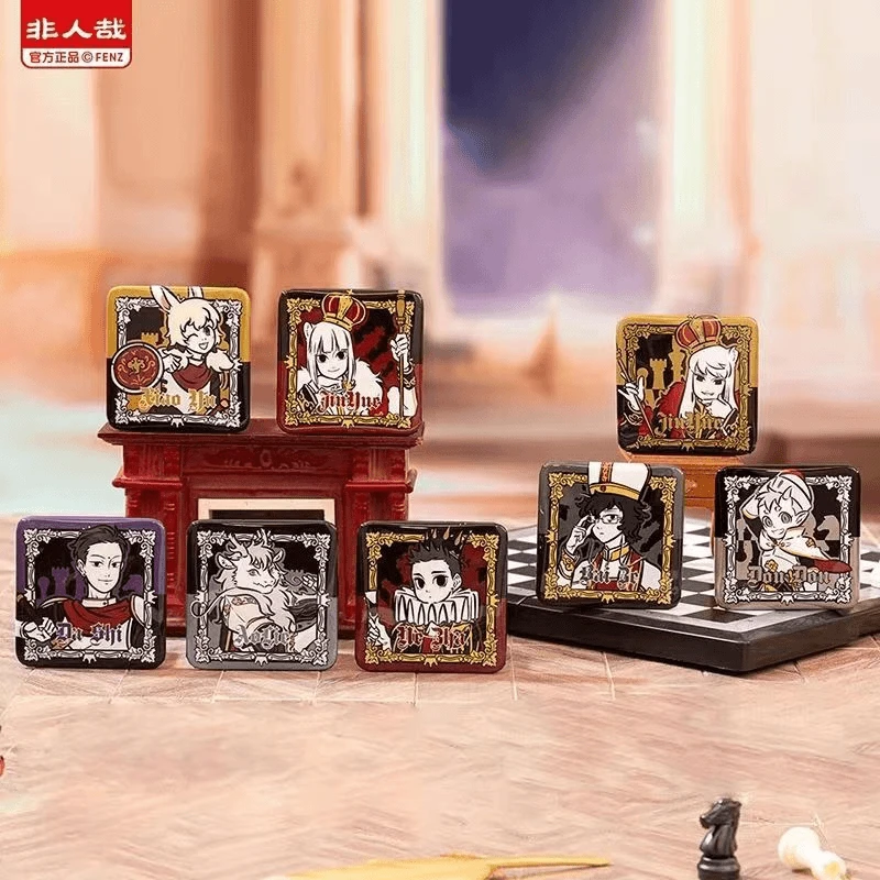 【非人哉】《战旗国际象棋系列》马口铁徽章复刻盲盒