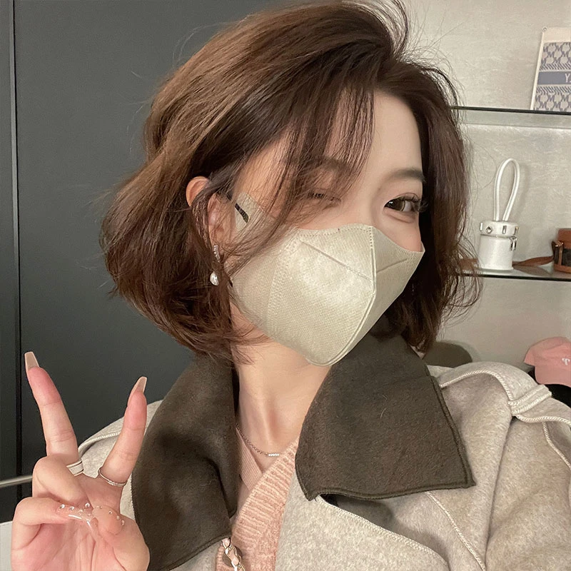 独立包装口罩网红气质高颜值显瘦口罩夏季立体一次性防尘时尚口罩