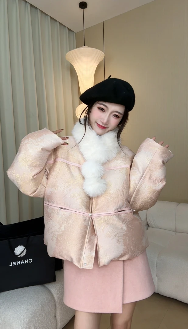 【雪域精灵羽绒套装】原创90白鸭绒女装日常冬季加厚时尚保暖休闲