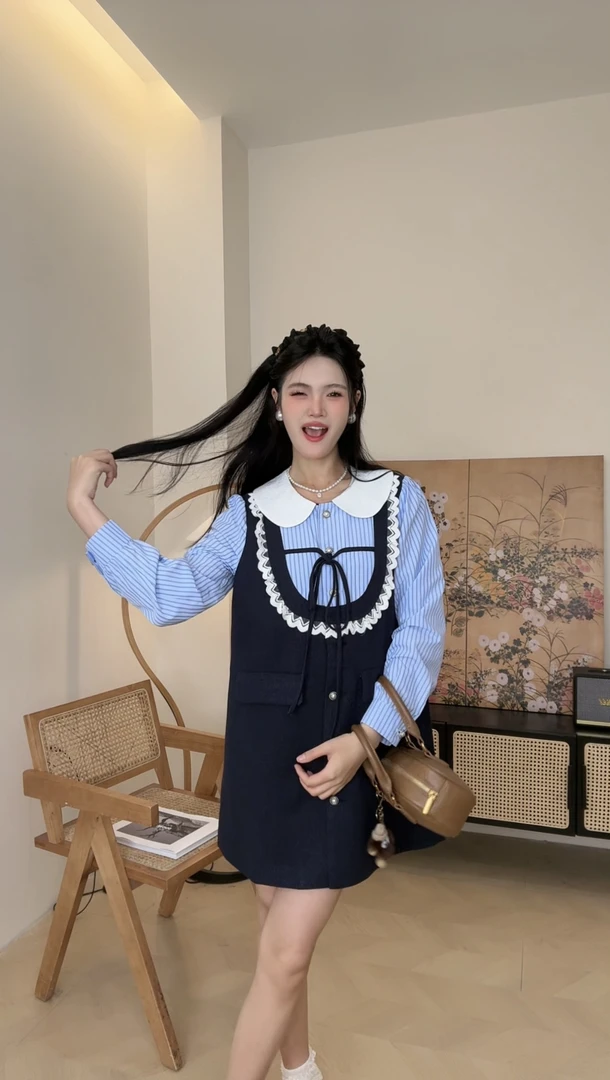 CC【元气森林连衣裙】原创设计师女装法式复古日常可穿