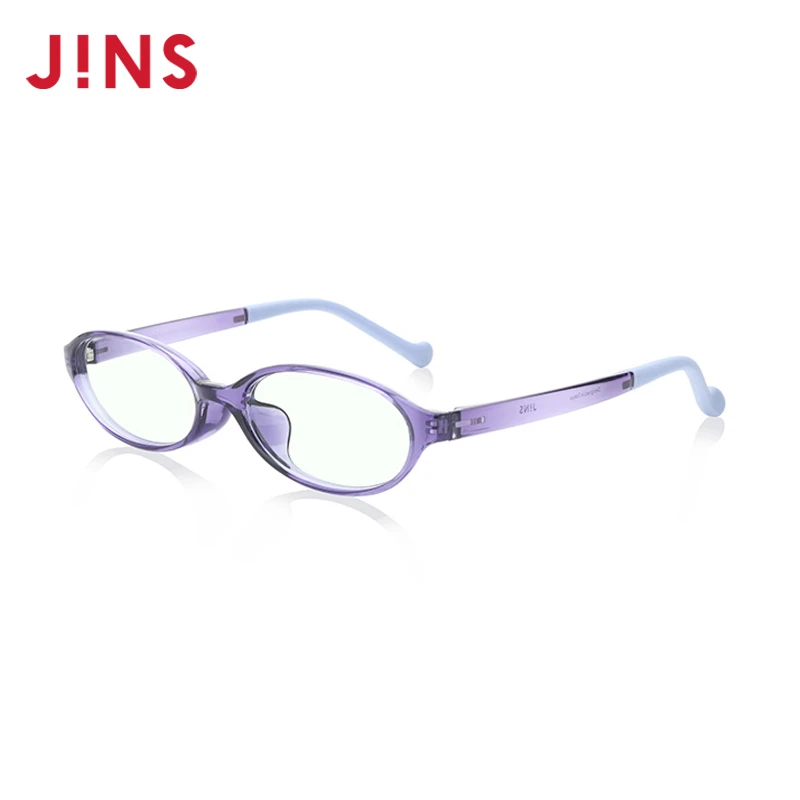 JINS儿童防蓝光率25%电脑护目镜平光硅胶鼻托防蓝光镜FPC19A109