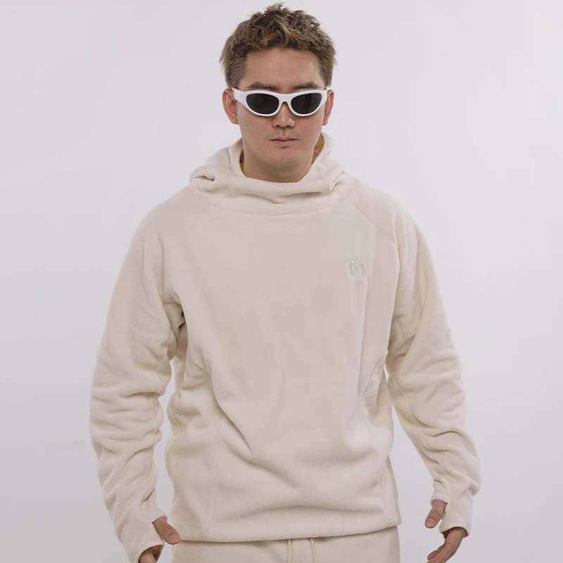 M26D 摇粒绒秋冬保暖抓绒连帽卫衣