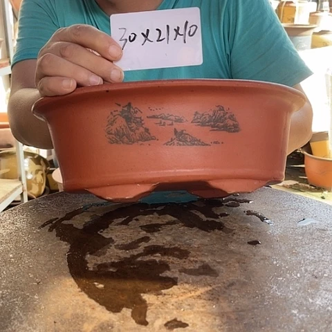 红陶20CM(含)-50CM(不含)30红椭圆
