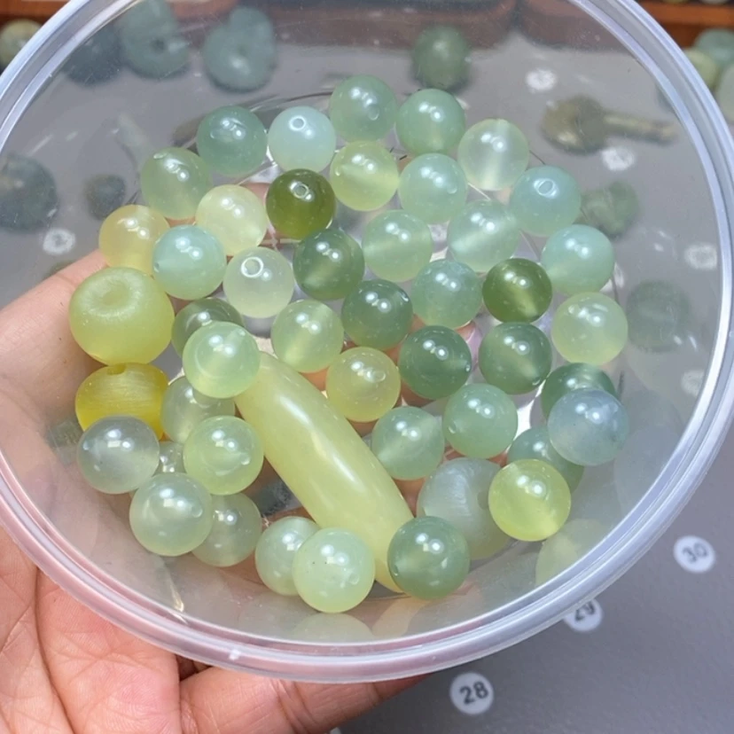 【闪购商品】蛇纹石玉颈饰未镶嵌宝**1