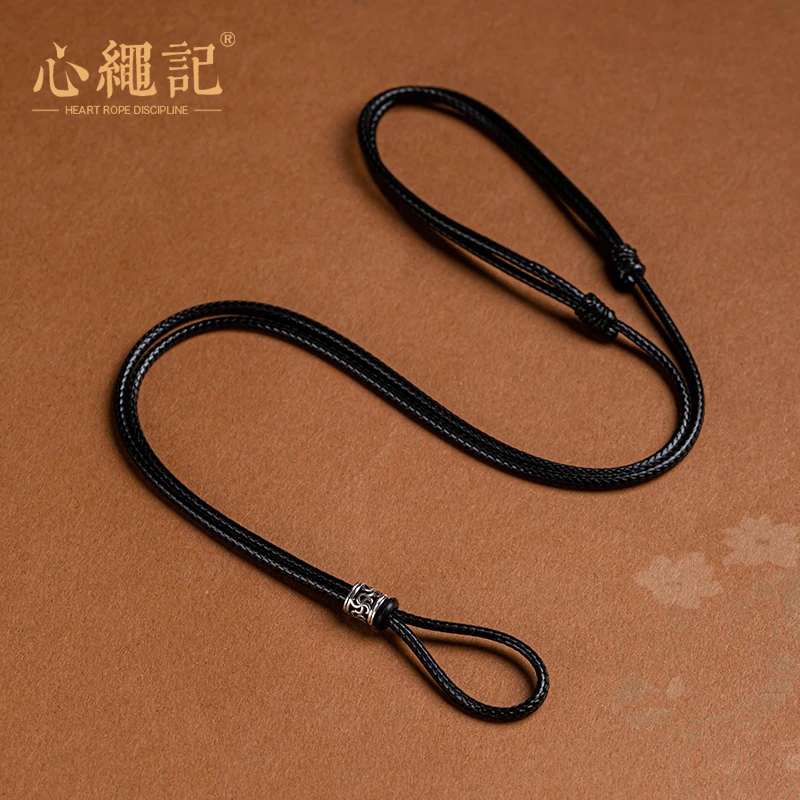 非金属布艺吊坠 非金属布艺绳子吊坠项链平安非金属布艺吊坠绳