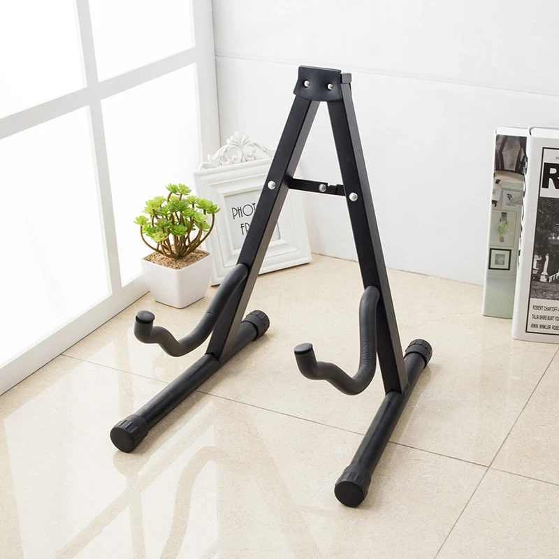 立式厂家批发电木两用座式吉他A架铁质民谣古典吉他支架