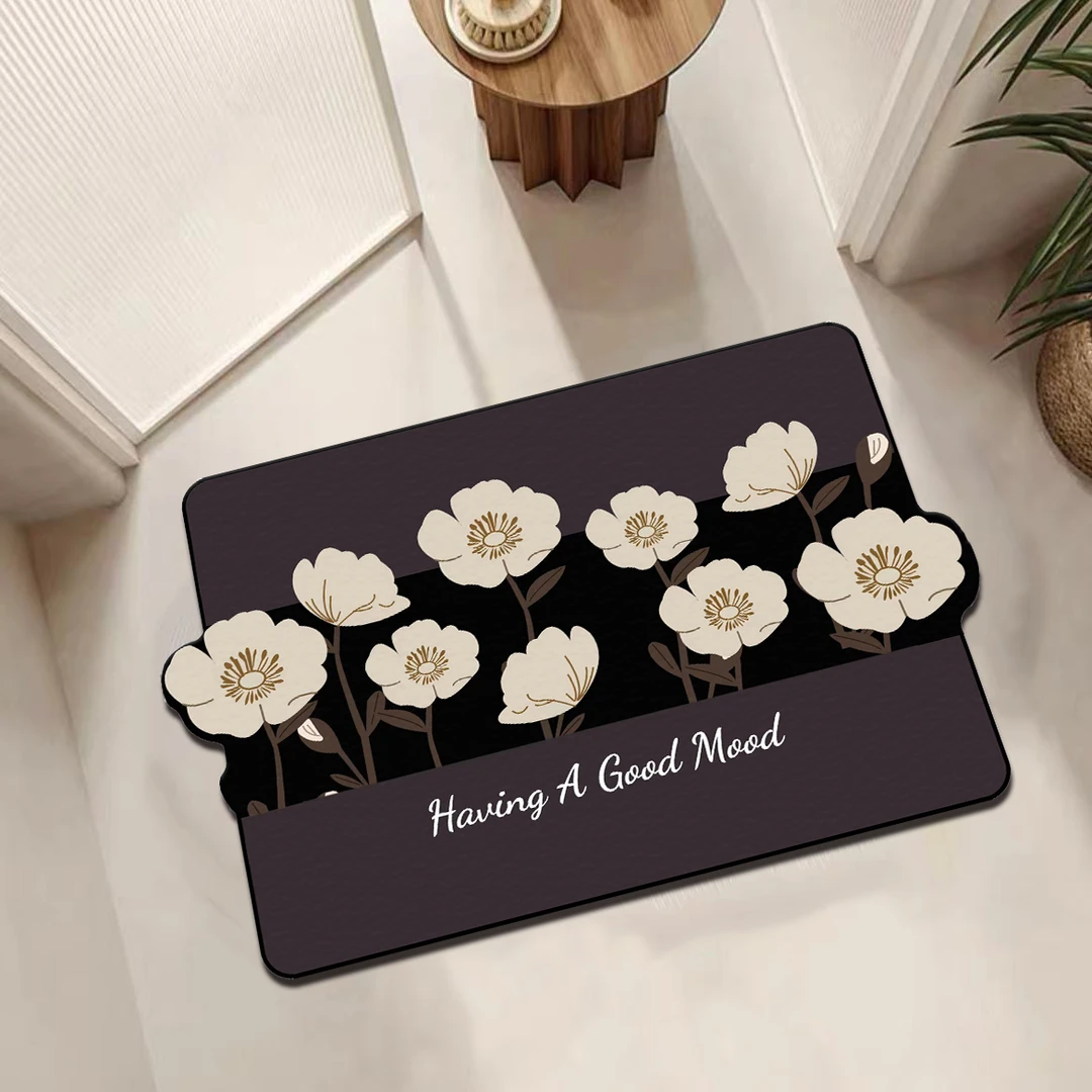 两-只-羊精选-异形款地垫-吸水防滑硅藻泥浴室多巴胺卫生间脚垫