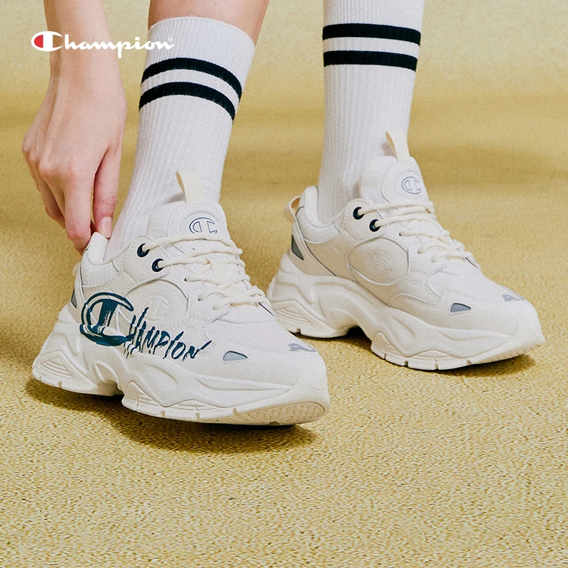 【转印系列】Champion冠军复古老爹鞋增高厚底新款男女潮流休闲鞋