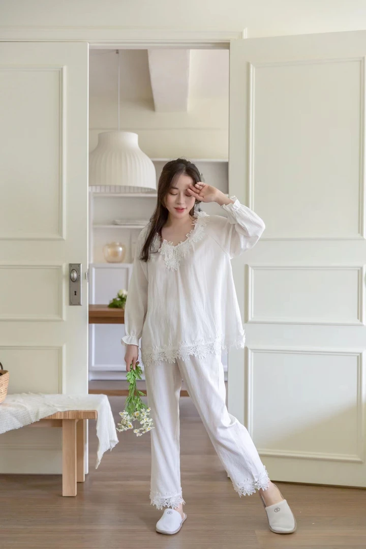 YQ~太阳花女神 轻奢时尚家居服套装T2381