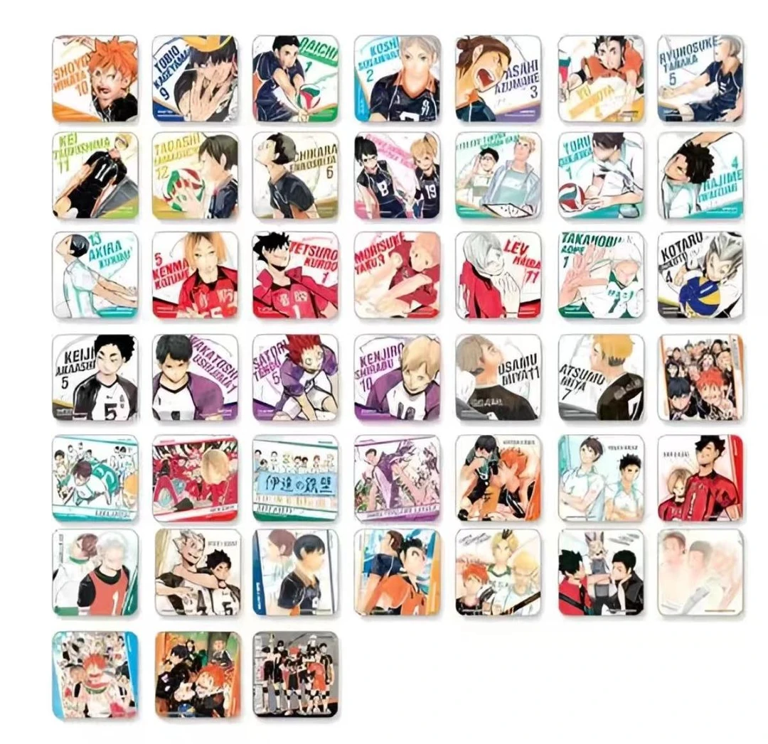 【混池】排球少年原画杯垫第一弹  潮玩盲盒 默认代拆