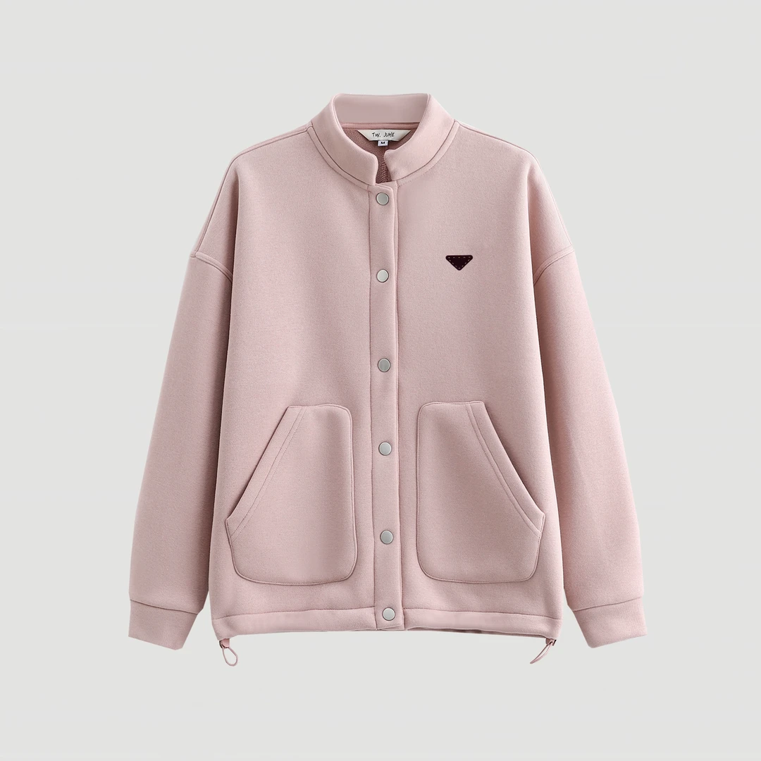 春季爆款时尚气质防风加厚棒球服外套F-8155