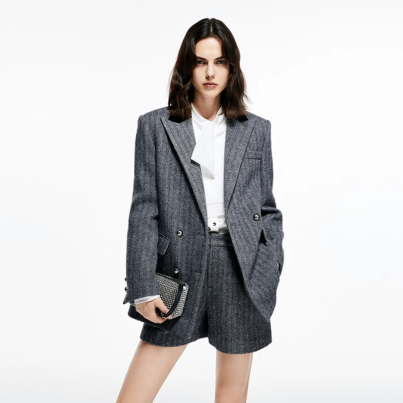 COLOVE西装外套234D118