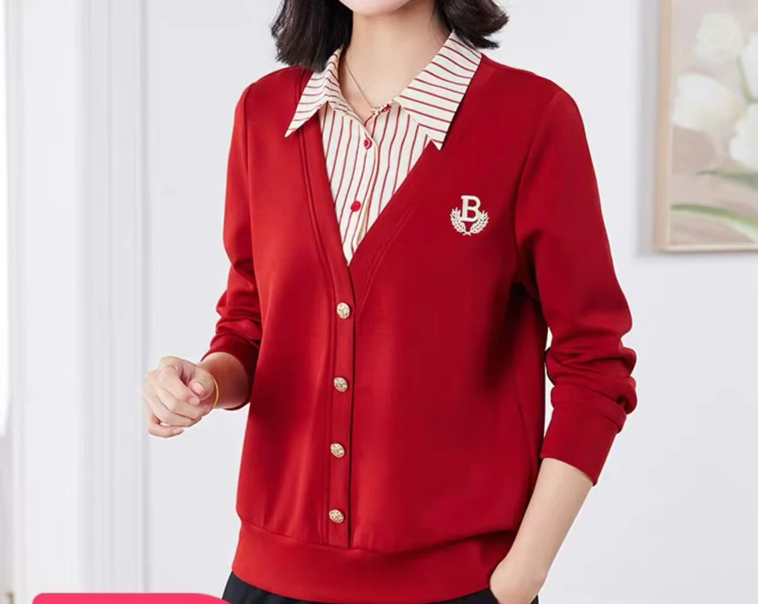 茜妮优选女装优雅有气质休闲百搭衬衫23-331