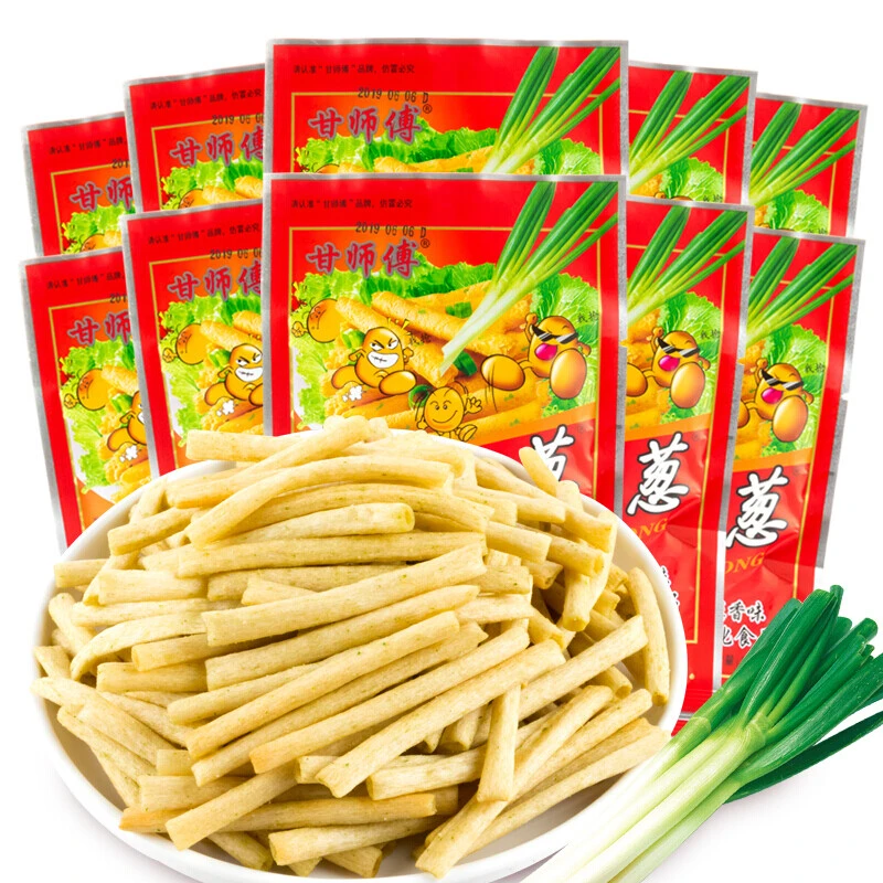 甘师傅一根葱袋装儿时怀旧零食薯条充饥解馋小零食上班充饥食品