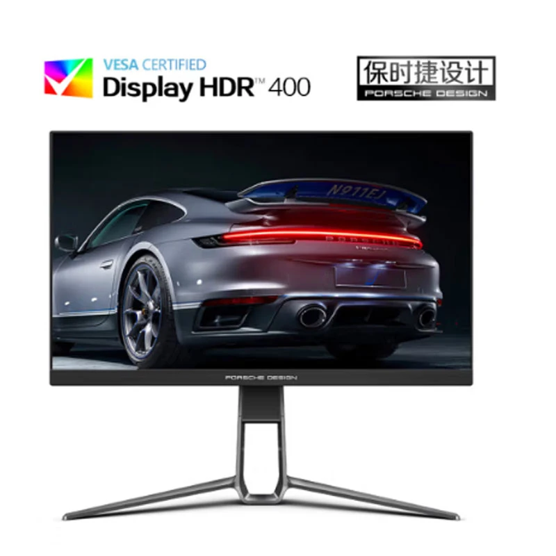 全新未使用 AOC AG&保时捷 272K 170Hz IPS 1msHDR400显示器PD27S