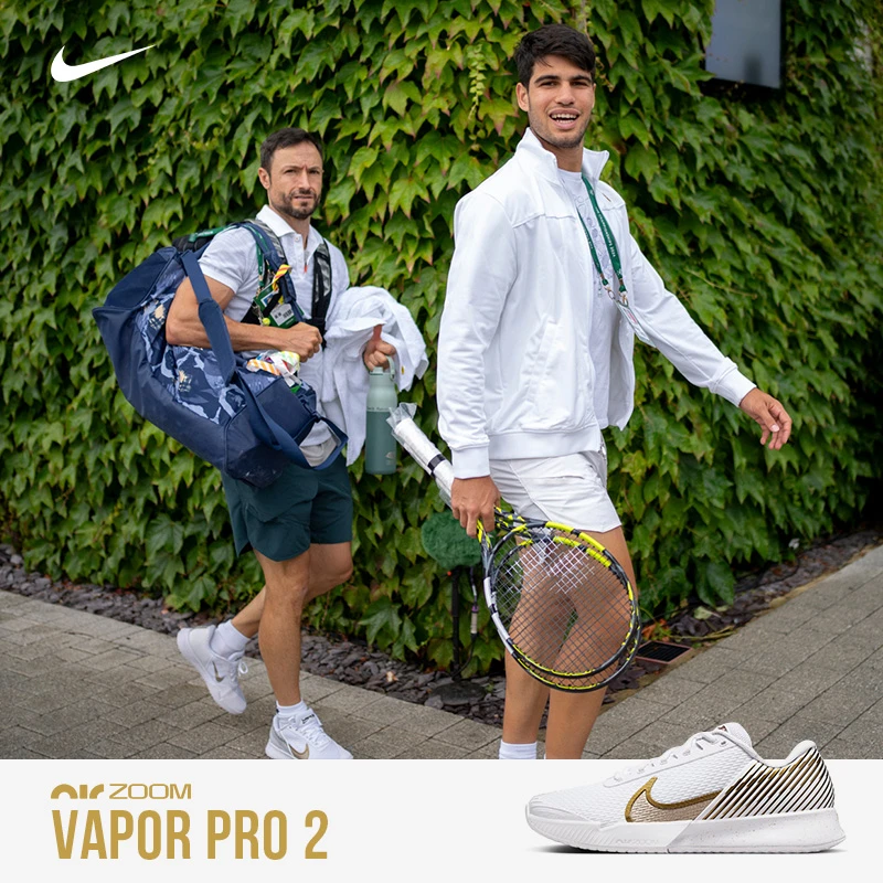 nike耐克网球鞋男士VAPOR 2 专业比赛鞋ZOOM气垫舒适缓震防滑透气