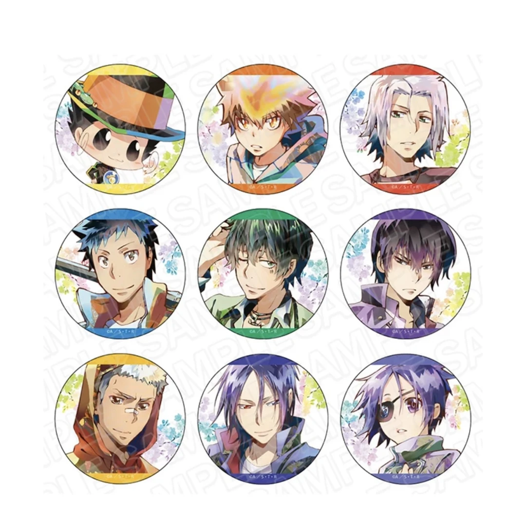 【家庭教师 】Spring 春日滤镜新水彩吧唧徽章周边