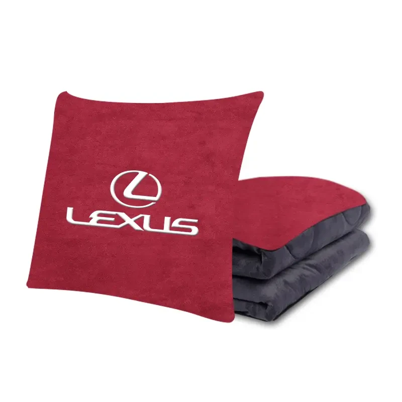 适用于雷克萨斯ES RX NX车载抱枕被子两用二合一抱枕腰枕靠枕垫