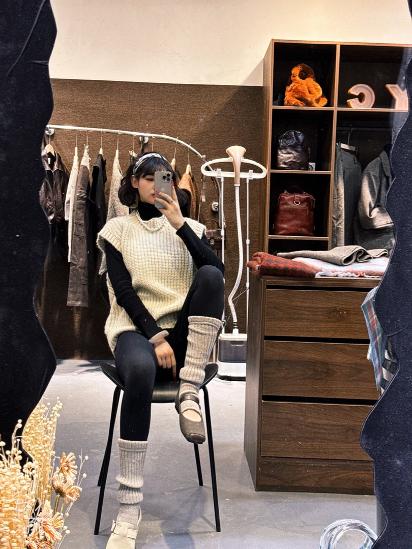 韩系百搭马甲胖瘦都可