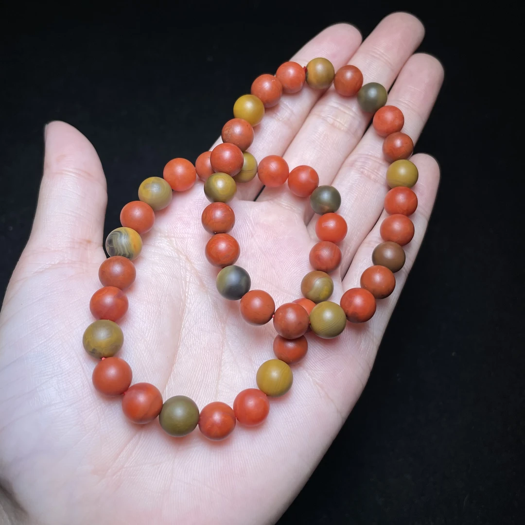 菲菲珠宝好*南红圆珠8+mm手串~多样性发一