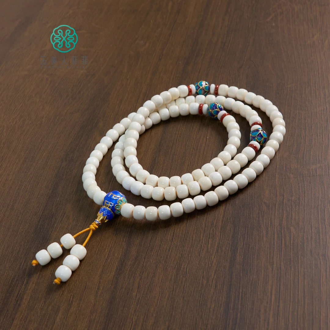 菲菲珠宝好*菩提项链约7*6mm-多样性发一