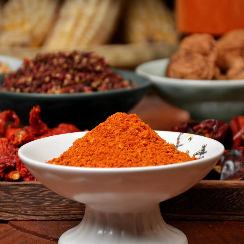 贵州特产大方皱椒麻辣辣椒面传统工艺炒制