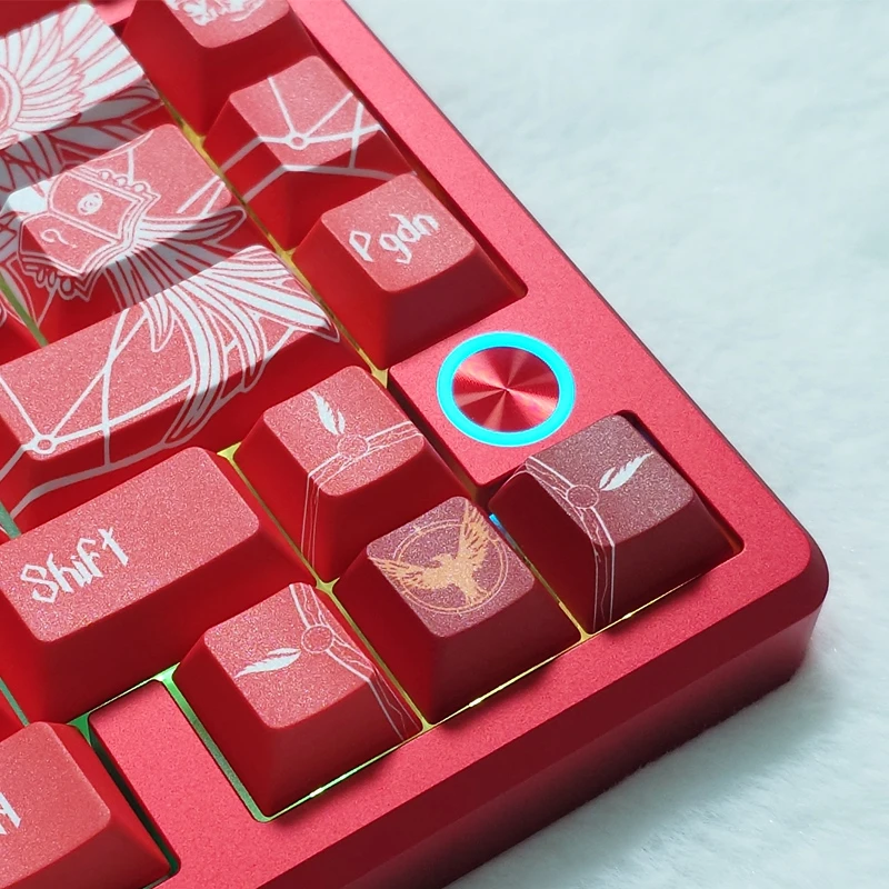 Everglide江湾SU75青春版瓦无畏契约天际线轴/0死区/磁轴键盘轴体