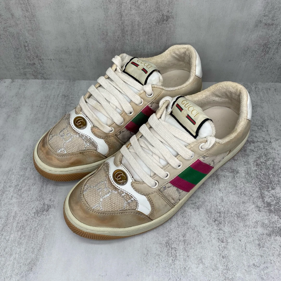 Gucci 古驰 脏脏鞋/37码/95新/LX345/市场价4908/