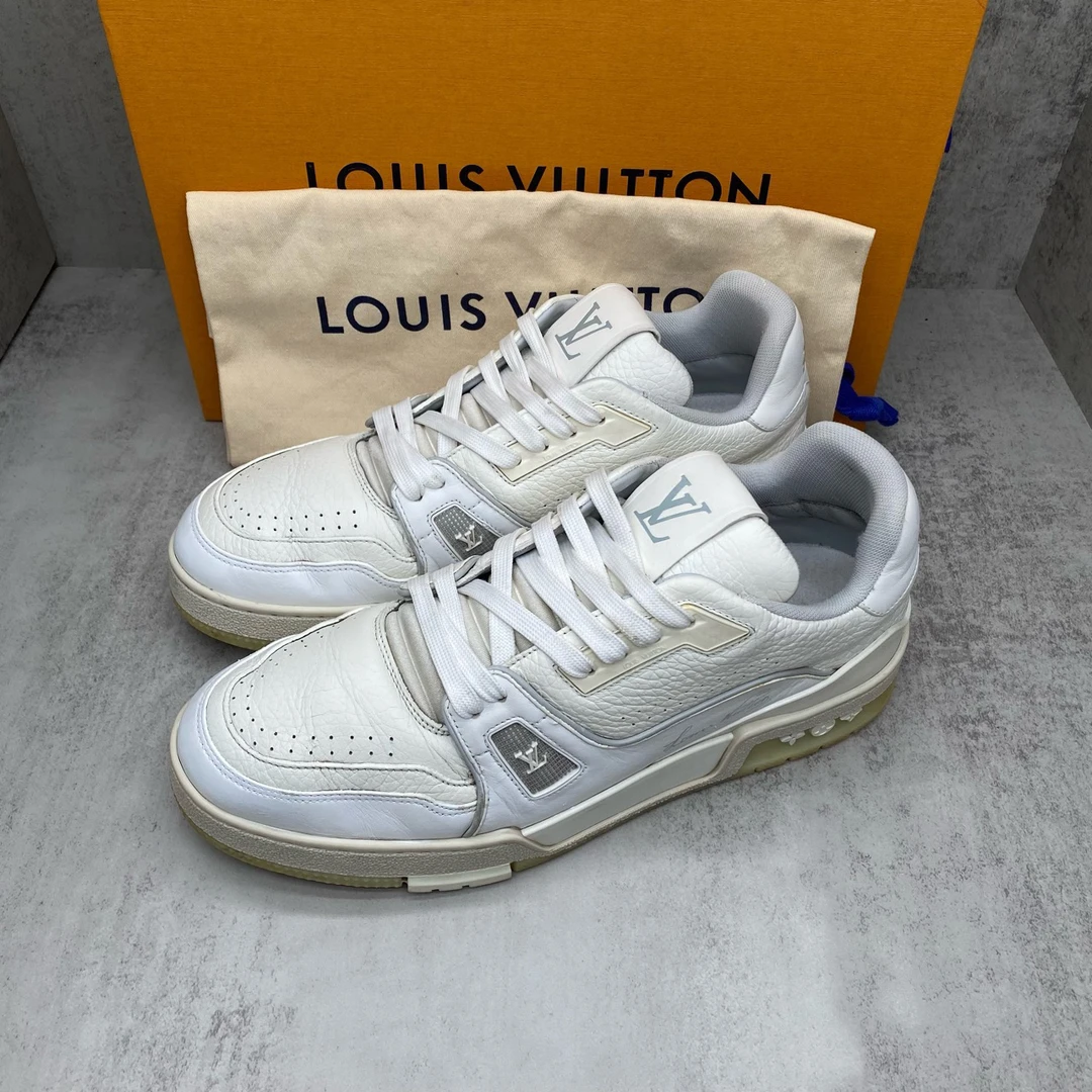 LV Trainer 白水泥/7码 41码/原盒配件/95新/LX405/市场价1w+/