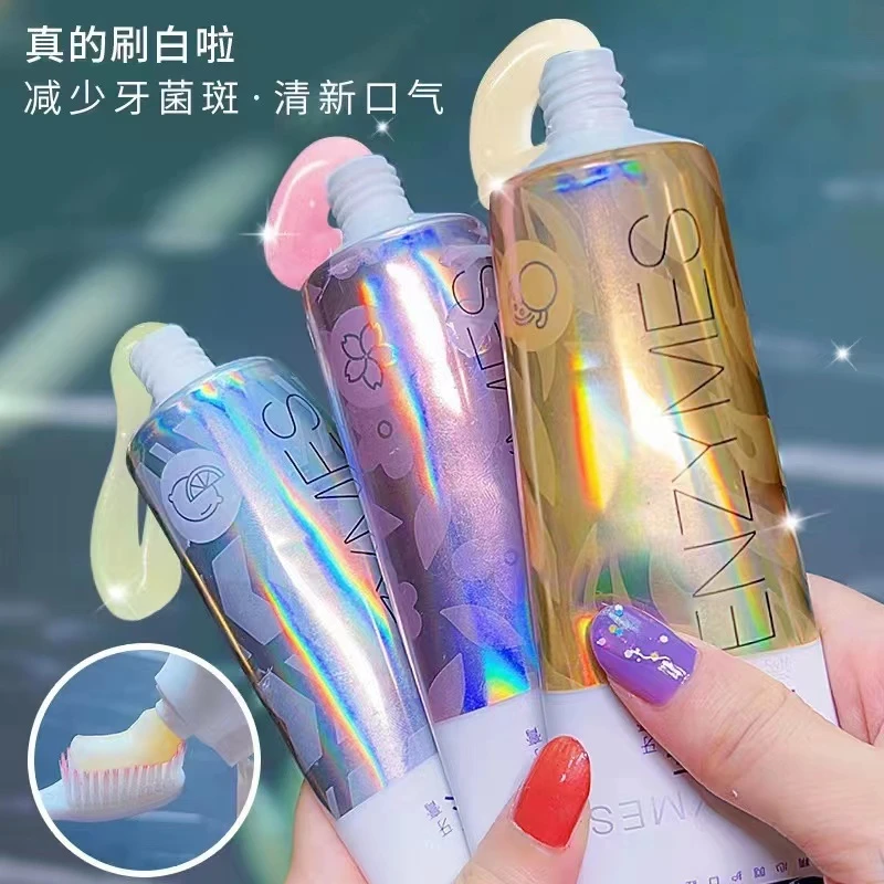 樱花牙膏酵素牙膏120g口气清新学生男女通用果防蛀牙牙膏味家庭